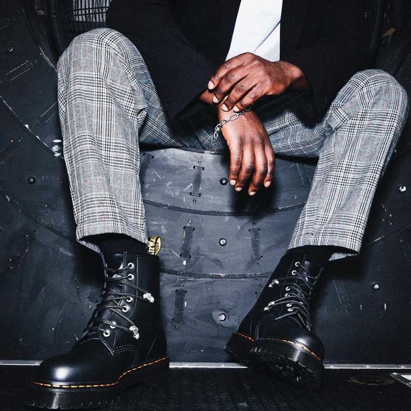 Dr Martens 46 Bex Stud Men Combat Boots 